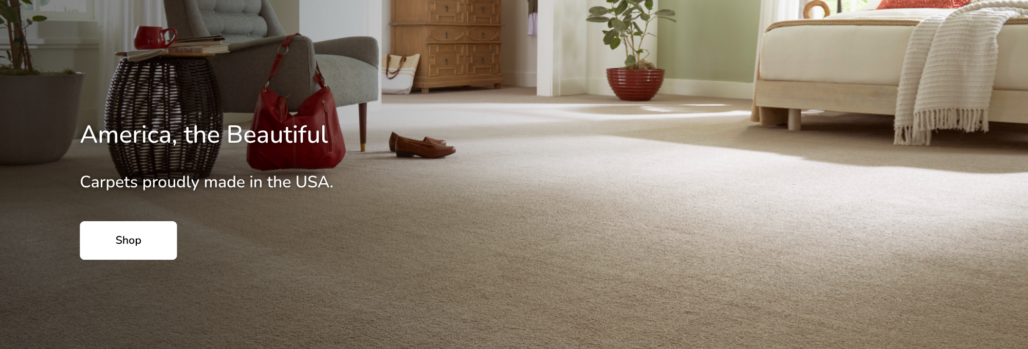 Carpet flooring made in America by Mohawk